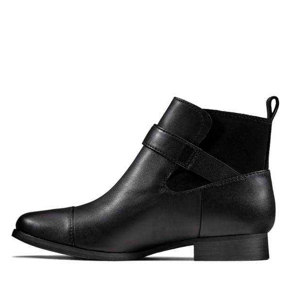 Clarks Womens Ladbroke Magic Ankle Boots Black | UK-9253786